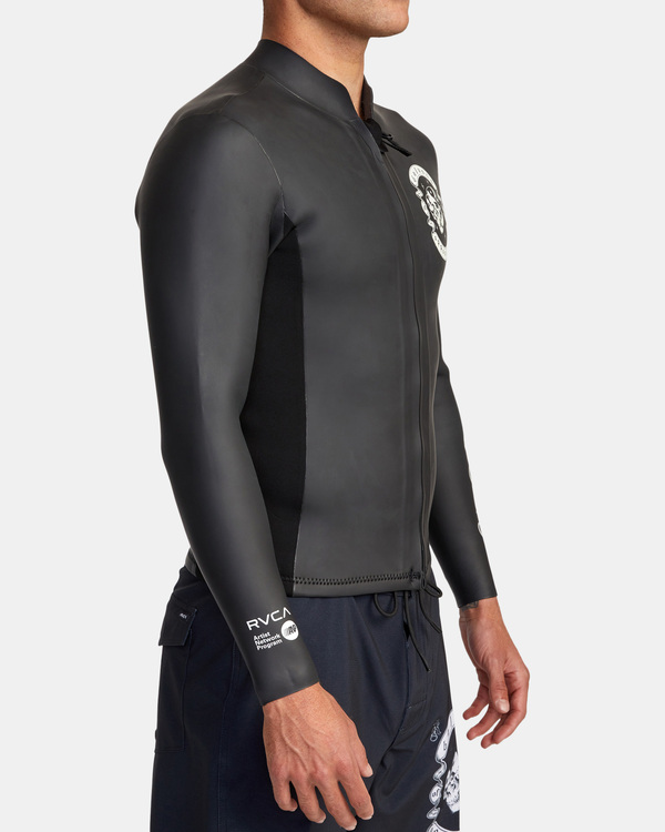 Benjamin Jeanjean 2mm - Front Zip Wetsuit Jacket for Men | RVCA