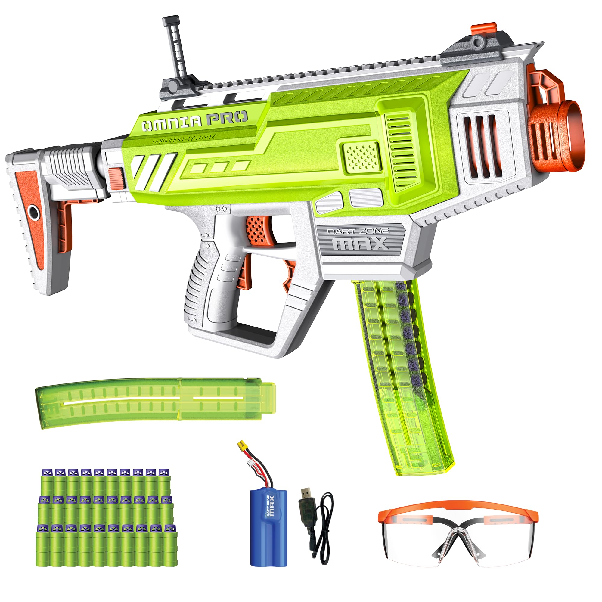 Amazon.com: Dart Zone Max Omnia Pro Gen 3 Foam Dart Blaster–150
