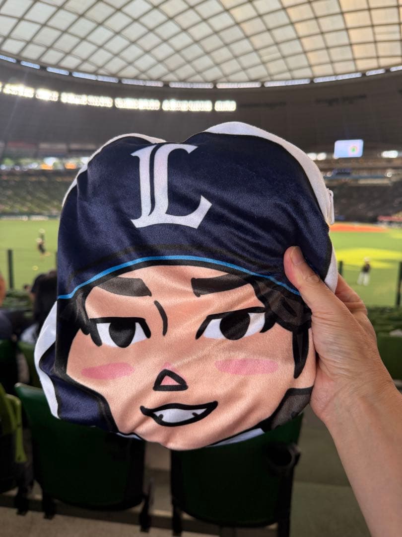 西川愛也⭐︎埼玉西武ライオンズ⭐︎プレイヤーズ2wayブランケット