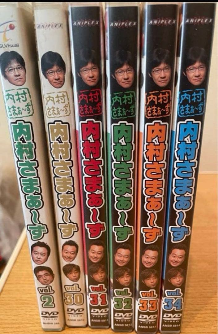 美品】内村さまぁ〜ず DVD 6巻セット vol.30-34＋vol.2 - メルカリ