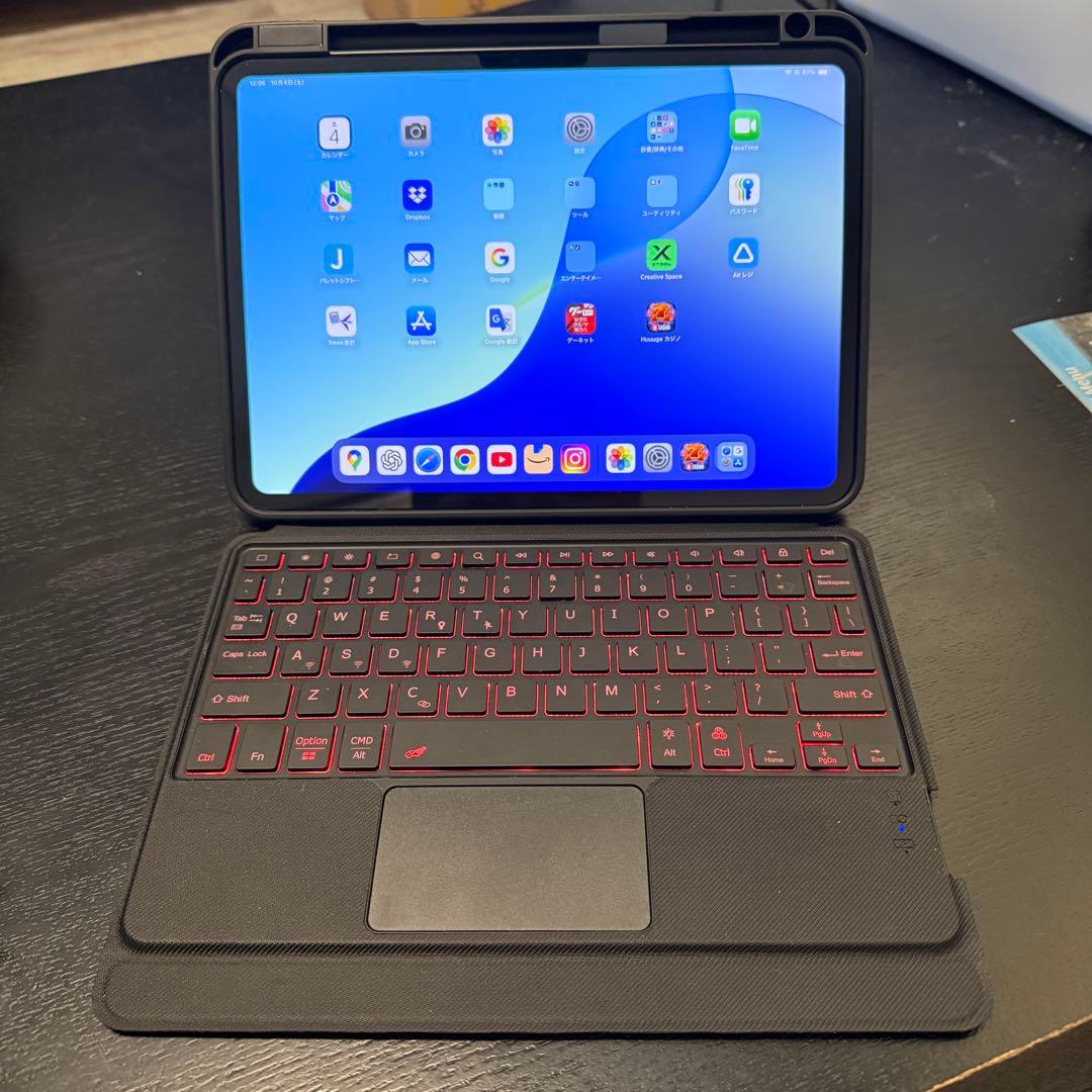 Apple iPad Pro 11インチ (M4) +キーボー付ケース Apple純正】 iPad Proキーボード付ケース 11インチ（M4）用 Magic